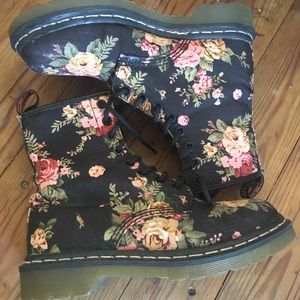 Floral Dr. Martens